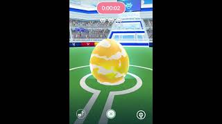 【ポケモンGO】ローカル　レイドバトルのモンスター孵化→？？？　[Pokemon GO] Local raid battle monster hatching →?  ??  ??