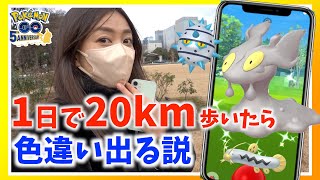 奇跡を起こせ！！1日で20kmポケ活したら色違いマグマッグ出るんじゃないか説を検証した結果！！【ポケモンGO】