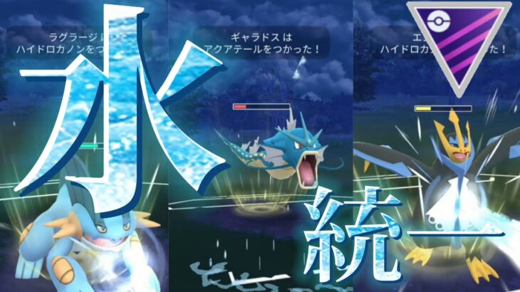 【ポケモンGO】真冬に水とか浴びたいんじゃない？【水統一】