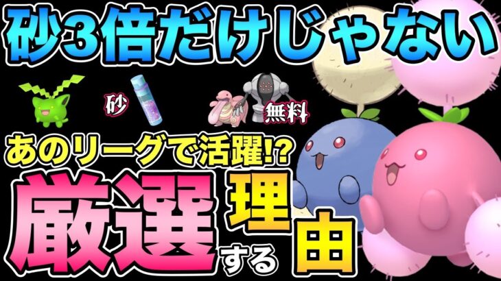 ハネッココミュデイは砂だけじゃない！〇〇カップのために厳選もしよう！【ポケモンGO】