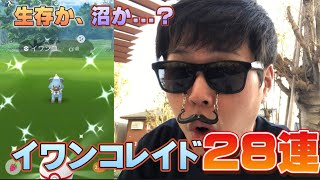 エンジョイ勢のイワンコレイド28連！初実装色違いを出すのか、出さないのか？確率は○○○○！【ポケモンGO】