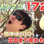 2KMタマゴ172連で色違い・個体値100出るまで割ったら○○が出すぎたｗ春イベント【ポケモンGO】