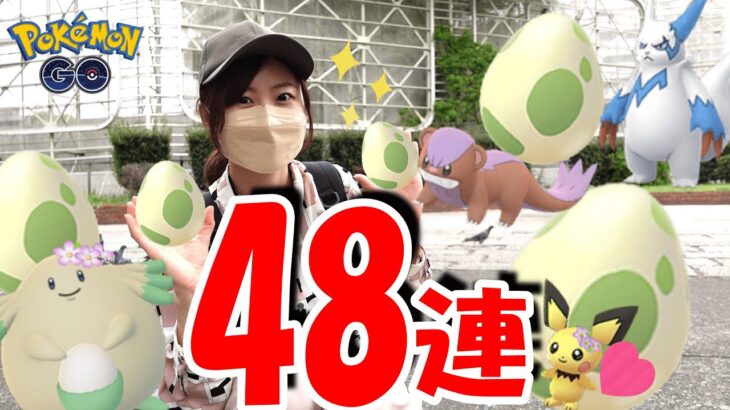 48個タマゴ‼春イベ色違い✨【ポケモンGO】