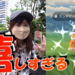 初日最高✨ランドロス霊獣早速色違いが嬉しすぎる＆個体値最高💛in東京【ポケモンGO】