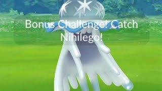 Catching New debut ultra beast Nihilego….. (Pokemon go)