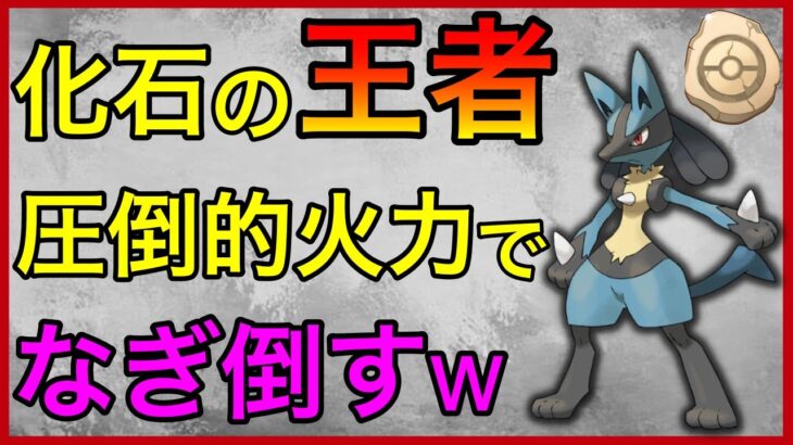 【ポケモンGO】ルカリオこんな強いの？wシールド持たせれば止まらんぞ！！