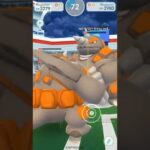 ( POKEMON GO ) RHYPERIOR 🔥 VS RHYPERIOR 🔥 #shorts #pokemon_shorts #pokemon_go #shortsfeed #ash