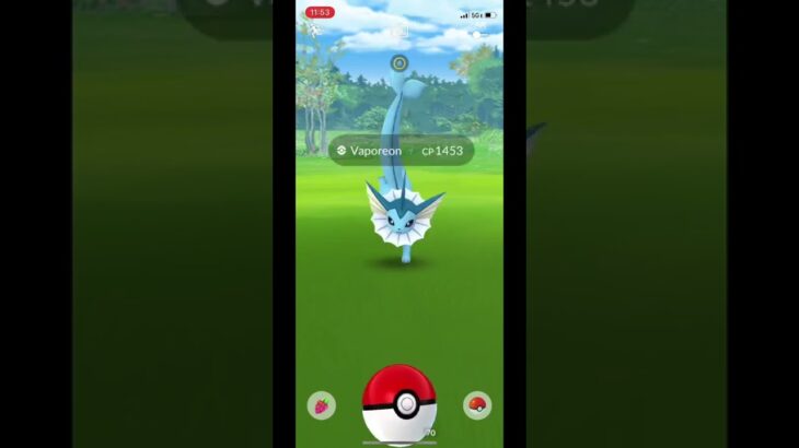 RARE VAPOREON SPAWN! [Pokemon Go]