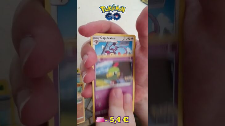 Booster Pokemon Go, cette série cache des petites surprises 😲  #shorts #pokemon #booster #ouverture