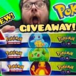 *GIVEAWAY!* POKEMON HAS NEW BOXES! Pokemon GO TCG Pin Collection Box Opening