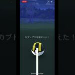 ポケモンGOでカブトプスをゲット！