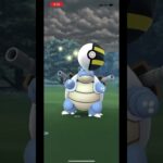 【ポケモンGO】野生　カメックス　やっぱり最終進化の野生は存在感あるなー(ﾟ∀ﾟ) リザードンとフシギバナはよく見かけるけどカメックスは初めてかもw