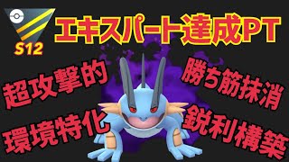 【ポケモンGO】S12エキスパート達成PT！ハイパーリーグ最強ポケモンと強気の構築で勝利を量産せよ！