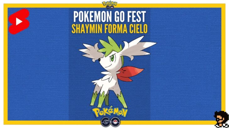 ¡SHAYMIN FORMA CIELO EN POKEMON GO! 🧣 #shaymin