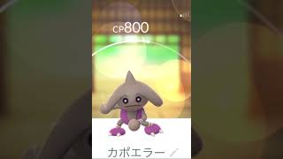 流行に乗ろうとしたカポエラー#shorts #ポケモンgo