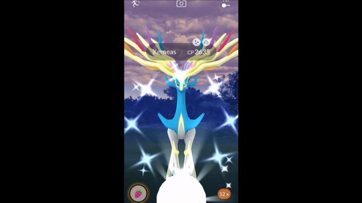 First Ever Shiny Xerneas✨ After Raid Battle! – Pokemon Go