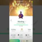 SHINY KIESLING in Pokemon GO! #pokemon #shorts