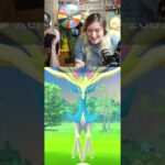 XERNEAS SHINY MAGNET! Pokemon GO Remote Raiding on Twitch! #shorts