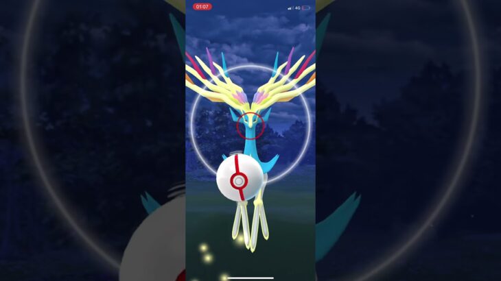 Xerneas shiny pokemon go