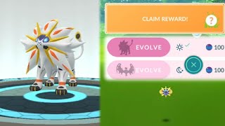 Finally Cosmoen evolution in Pokemon Go!