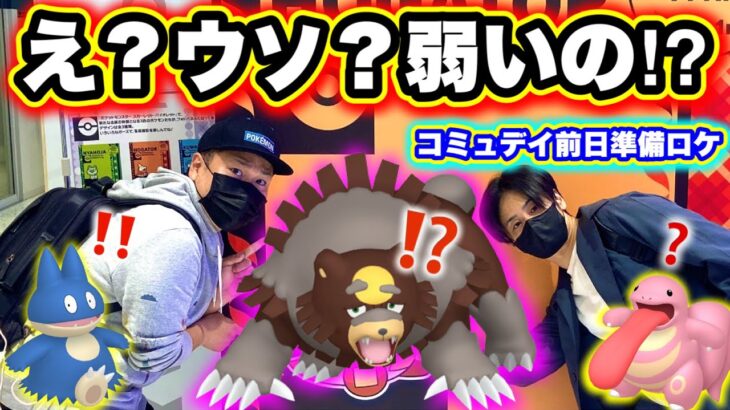 ヒメグマコミュデイ前日！ガチグマ弱体化！？難波の街で◯◯厳選！【ポケモンGO】