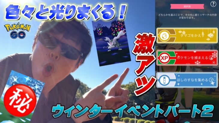 【完全勝利】色違い出すぎてヤバい！怪奇現象も遭遇！？ボーナスは◯◯一択！ウィンターイベントパート2初日！キュレムレイドも【ポケモンGO】