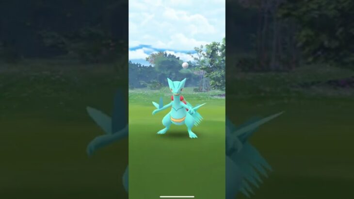 【ポケモンGO】 ジュカイン（色違い） 捕獲動画！！