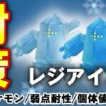 【伝説レイド】レジアイス対策｜対策ポケモン12選/弱点・耐性など【ポケモンGO】