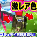 明日のコミュデイ準備＆おさんぽおこう引き強おじさん【ポケモンGO】