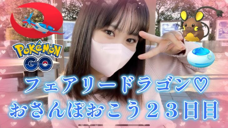 【２３日目】おさんぽおこうでフェアリードラゴンを乱獲♪メガボーマンダ、ゼクロムレイド ポケモンGO  포켓몬 고 pokemon go japan