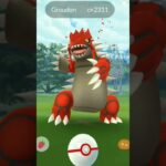 Catching Groudon 🍷🗿In Pokemon Go