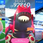 😲First ever PRIMAL GROUDON RAID in pokemon go.