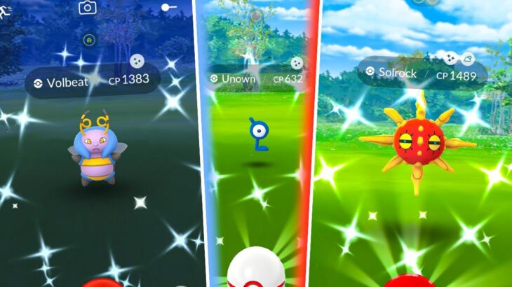 *NEW* UNOWN MINI EVENT IN POKEMON GO! Shiny Unown Spawns / Shiny Boosted Rates!