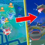 POKEMON GO DROPPED RAYQUAZA RAIDS EARLY! Las Vegas Hoenn Tour BONUS!