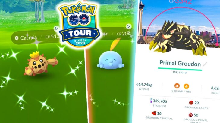 THE GLOBAL HOENN TOUR IS FINALLY HERE! Finding Out the Shiny Rate / Primal Raids
