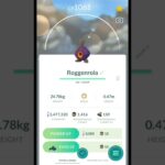 CATCHING ✨SHINY✨ ROGGENROLA IN POKEMON GO#shorts