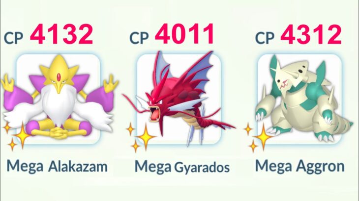 I used 3 MEGA POKÉMON at SAME TIME in Pokemon GO Pvp.