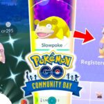 NEW SLOWPOKE COMMUNITY DAY EVENT IN POKEMON GO! Shiny GALAR Slowpoke Debut / March 2023