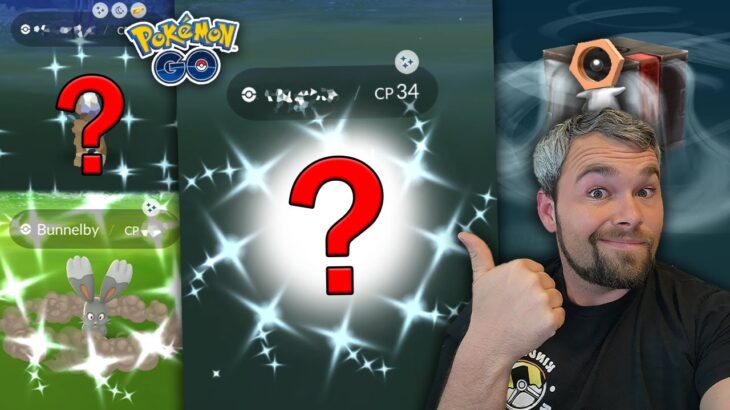 THIS was way better than I expected! Shiny hunting the most Exclusive Shiny Pokémon in Pokémon GO!