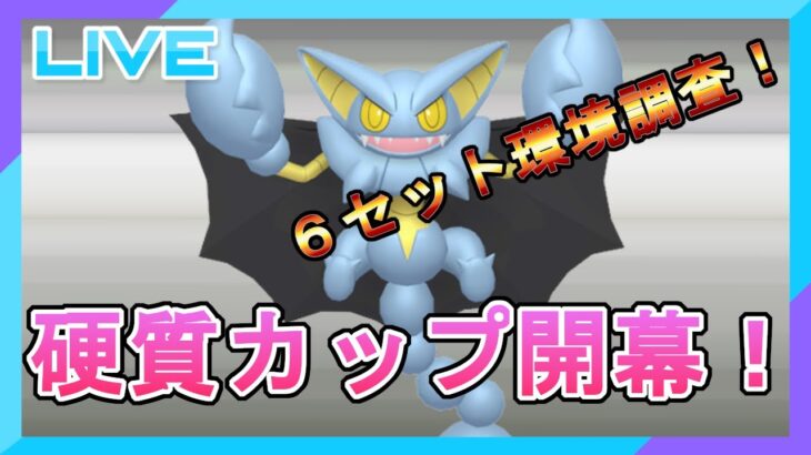 【硬質カップ開幕】６セット環境調査！【グライオン】