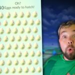 Over 140 Event 2k Eggs Hatched! My New Rarest Hatch! (Pokémon GO)