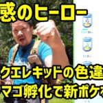 【ポケモンGO】出るかスパークエレキッドの色違い！出るか新ポケ！直感のヒーロー初日