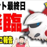 メラルバ最終日に奇跡降臨！？そして「ご報告」です【ポケモンGO】