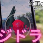 【大雨】レジドラゴ補填やってきたけどずぶ濡れin愛知県:ポケモンgo