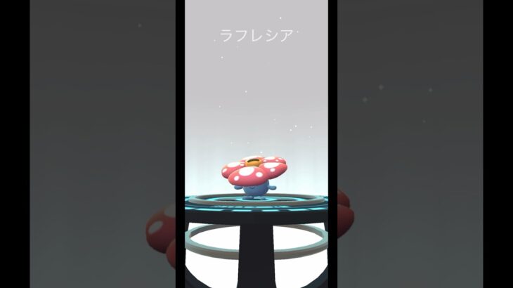 【ポケモンGO】CP1517で個体値高めのラフレシアに進化させてみた！