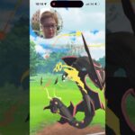 【先行実装】メガレックウザの新技『ガリョウテンセイ』使ってみた #ポケモンGO #shorts #メガレックウザ #gofest2023