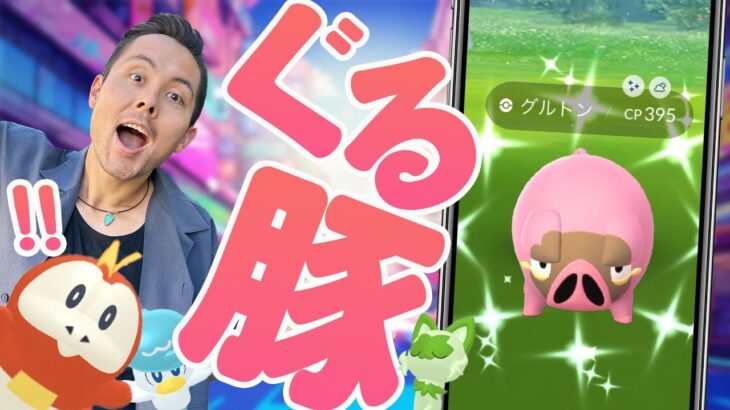 パルデアポケモン実装‼️御三家に色違いグルトン来たぞー❗️冒険に出発だ‼️【ポケモンGO】