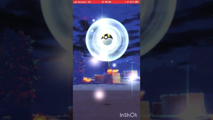 やっとハロウィン色違い1匹目きたー【ポケモンGO】#shorts #ゲーム実況 #ポケモン