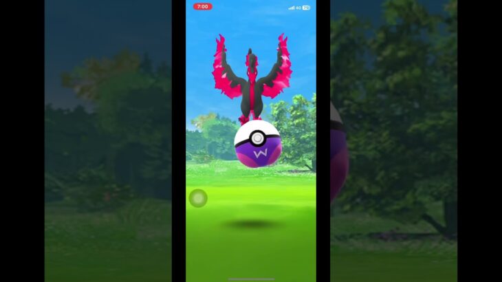 【ポケモンGO】ガラルファイヤー降臨‼️ マスターボールの出番❗️