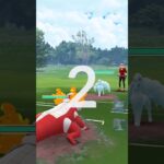 【ポケモンGO】出し勝ち～からの降参！？ #ポケモンgo#ハイパーリーグ #対戦動画 #ネタ #shorts